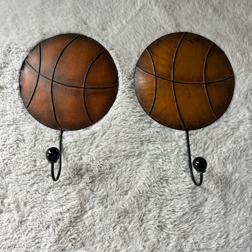 Hobby Lobby Brown Basketball Wall Hooks